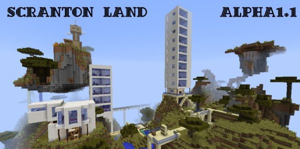 Карта Scranton Land для Minecraft