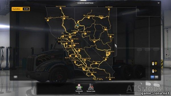 SaveGame American Truck Simulator