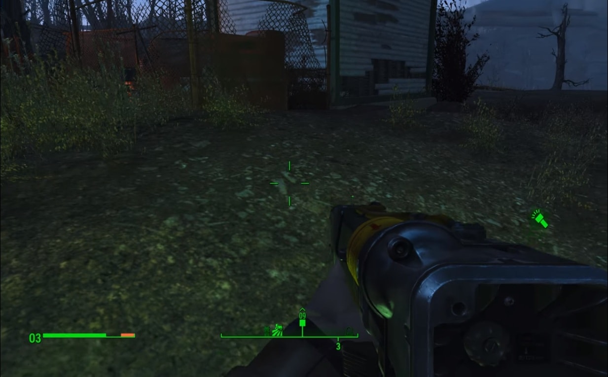 Как включить фонарик в Fallout 4